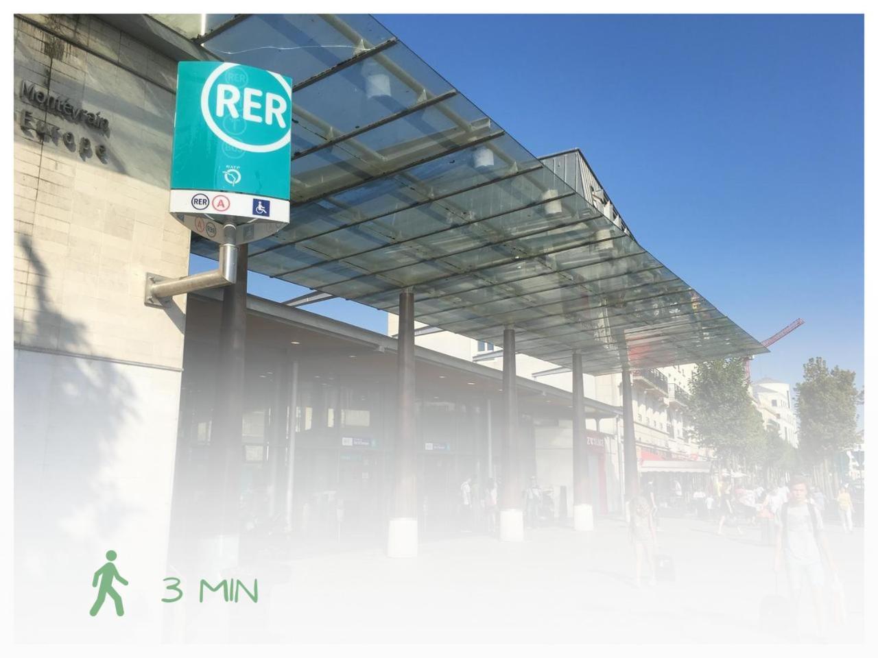 L'Organik Disney 7 Min Gare 5 Min Parking Prive เชสซี ภายนอก รูปภาพ